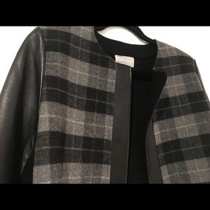 M. Patmos wool and leather jacket